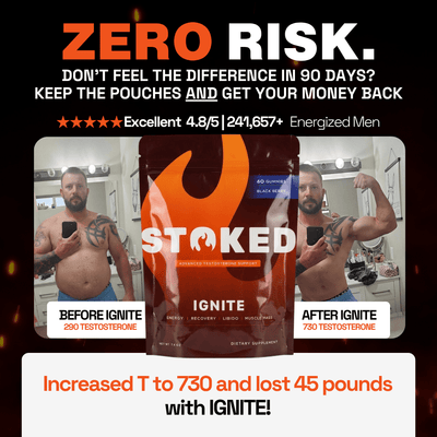 IGNITE Advanced Testosterone Support Gummies - STOKED Nutrition